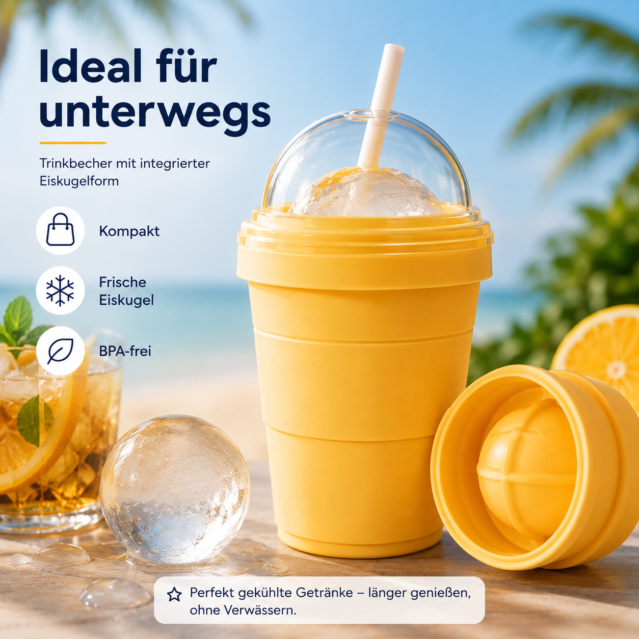 IceCup | Eisform & Trinkbecher in einem