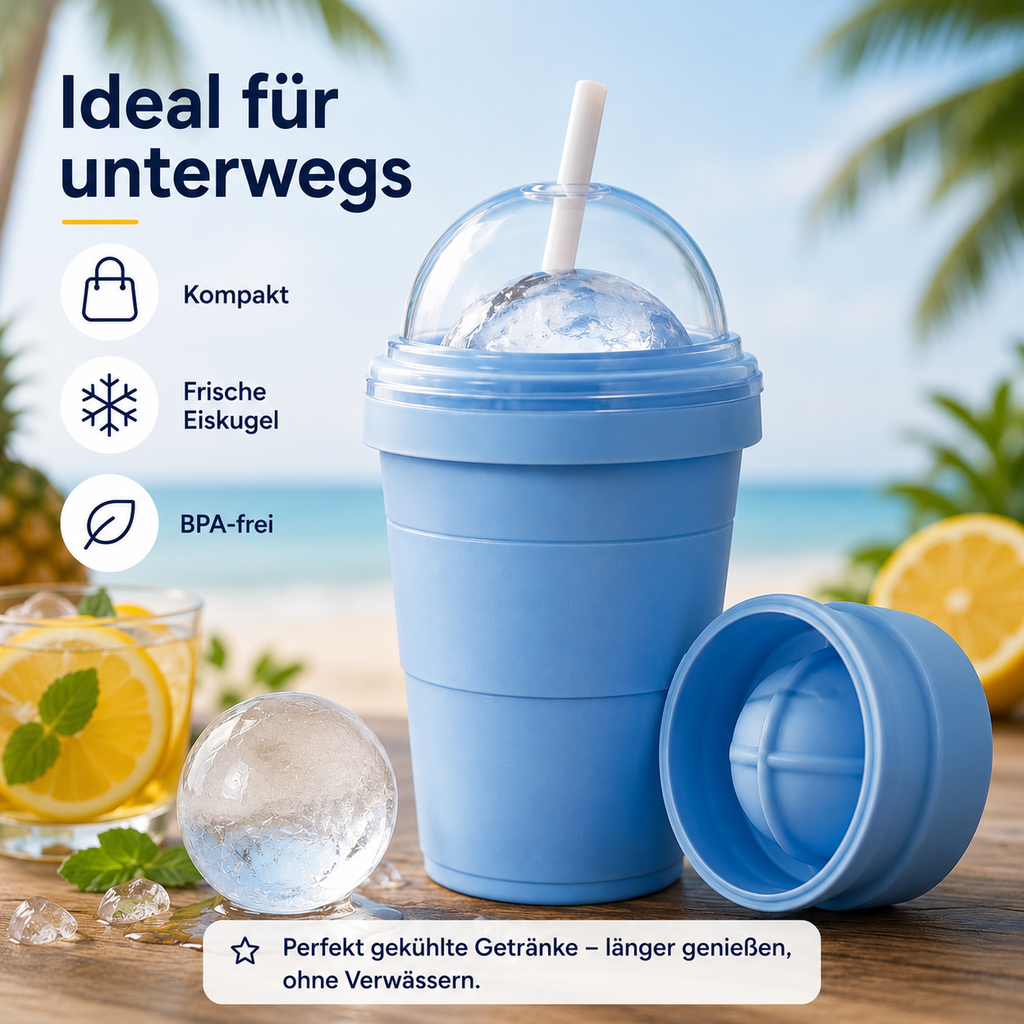 IceCup | Eisform & Trinkbecher in einem